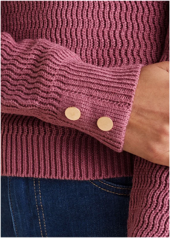 Open stitch sweater - Heather Rose