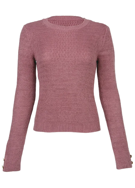 Open stitch sweater - Heather Rose