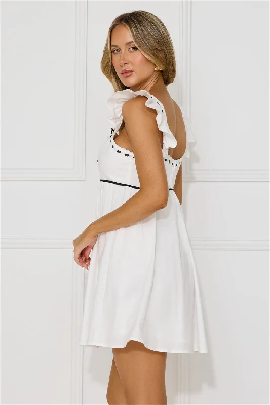 Zephyra Mini Dress White