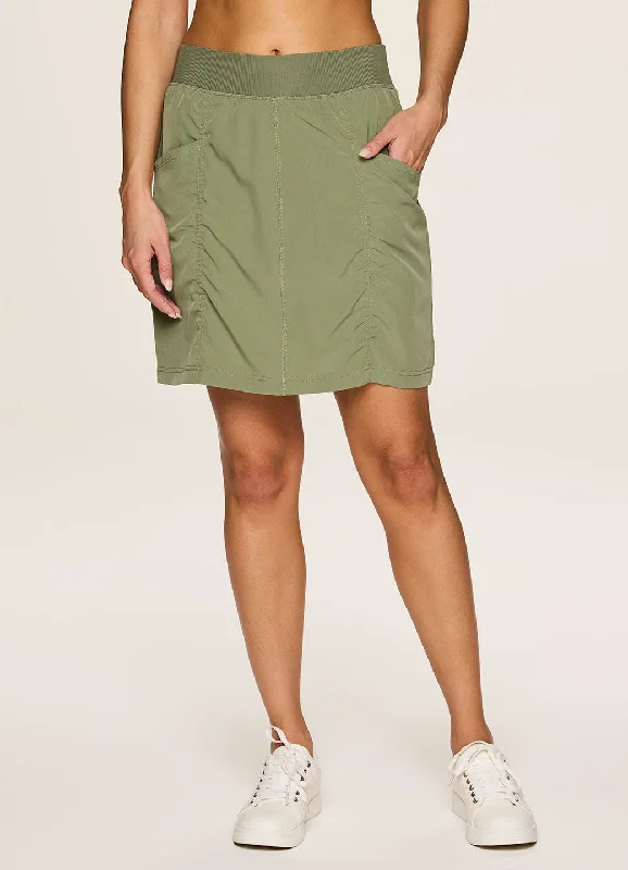 All In Ruched 19"" Skort