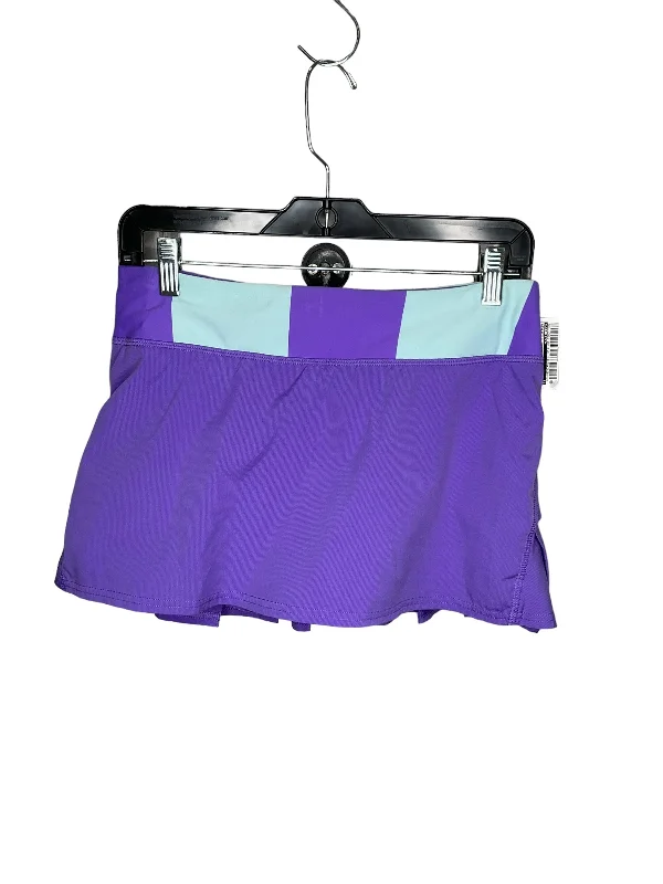 Athletic Skort By Lululemon In Purple, Size: 6