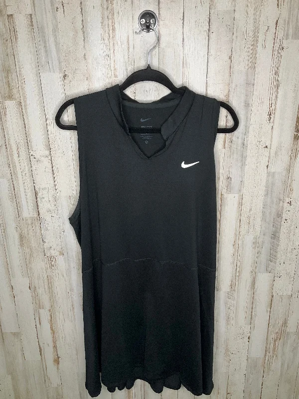 Black Athletic Dress Nike, Size 2x