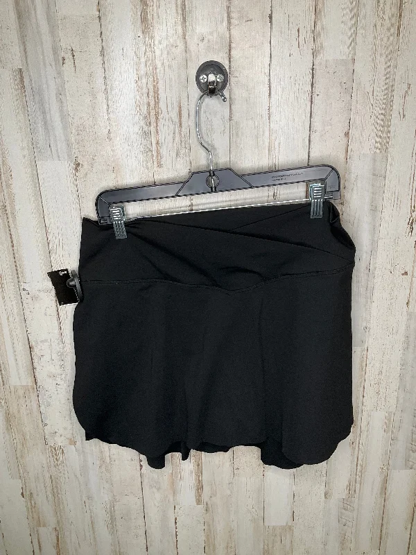 Black Athletic Skort Clothes Mentor, Size Xl