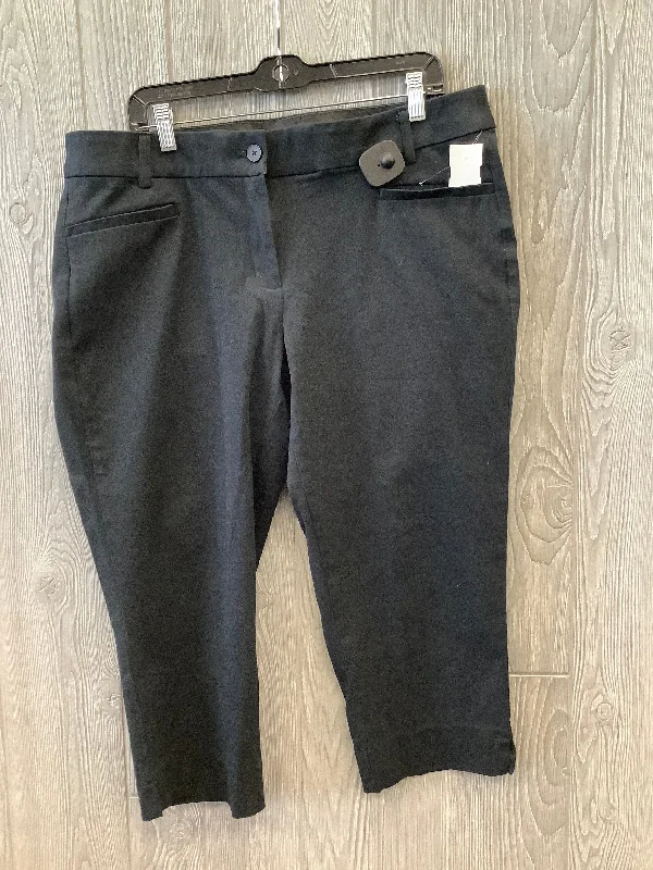 Black Capris Lane Bryant, Size 20