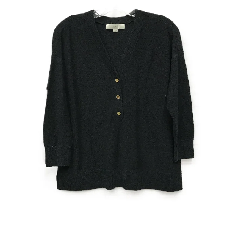 Black Sweater By Loft, Size: M