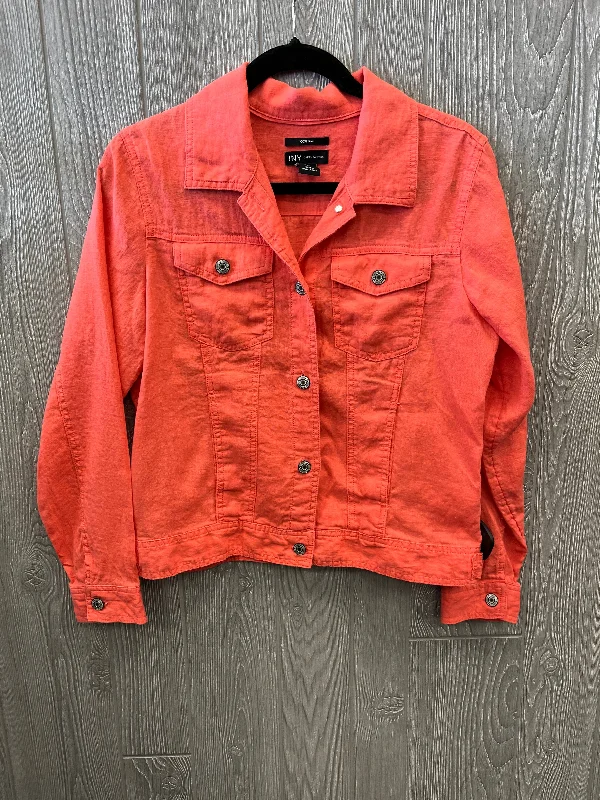 Blazer By Jones New York In Orange, Size: M