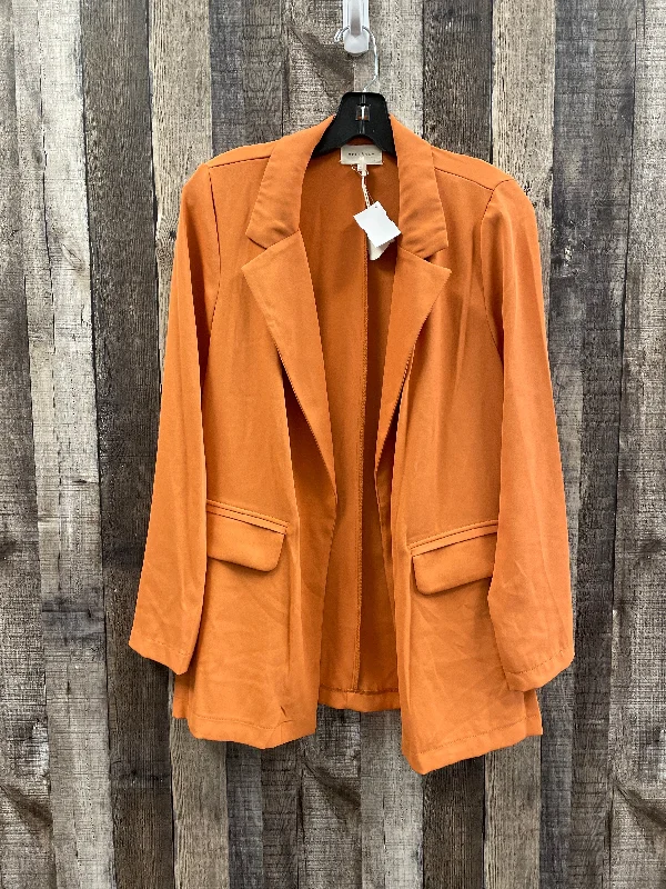 Blazer By Melloday In Orange, Size: M