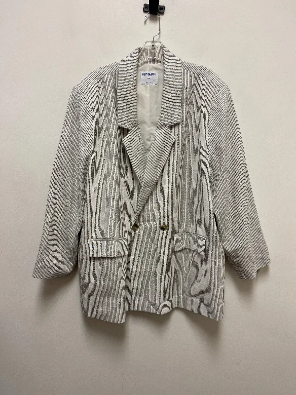 Blazer By Old Navy In Striped Pattern, Size: 2x