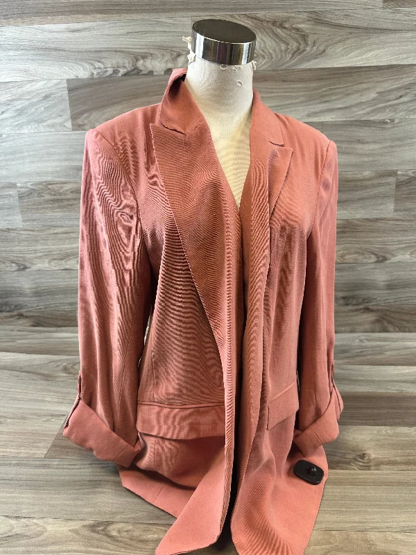 Blazer By Simply Vera In Peach, Size: L