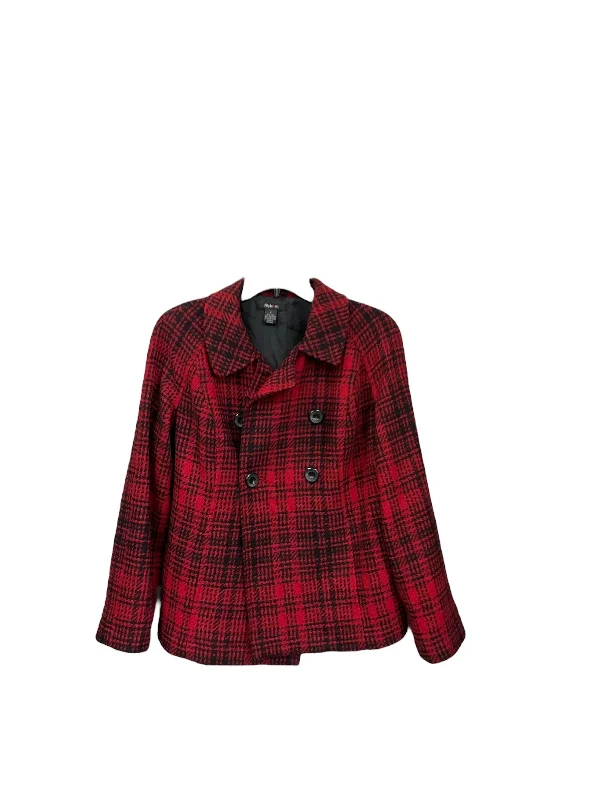 Blazer By Style And Company In Plaid Pattern, Size: S