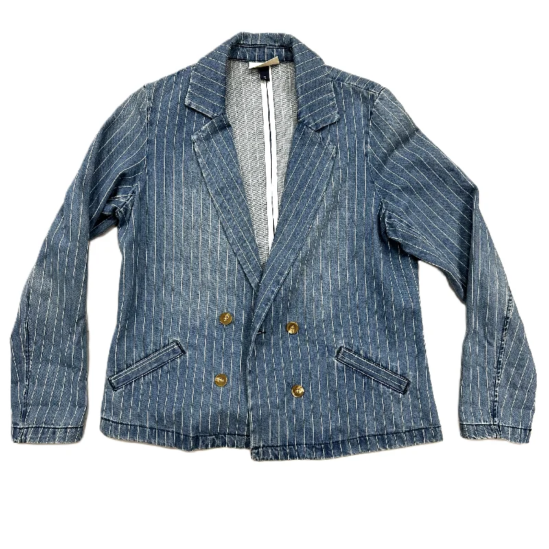 Blue Denim Blazer By Universal Thread, Size: M