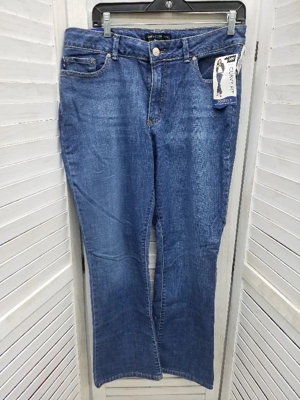 Blue Denim Jeans Boot Cut Lee, Size 14