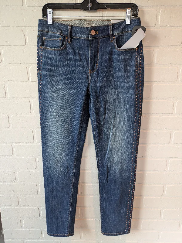 Blue Denim Jeans Boyfriend White House Black Market, Size 6