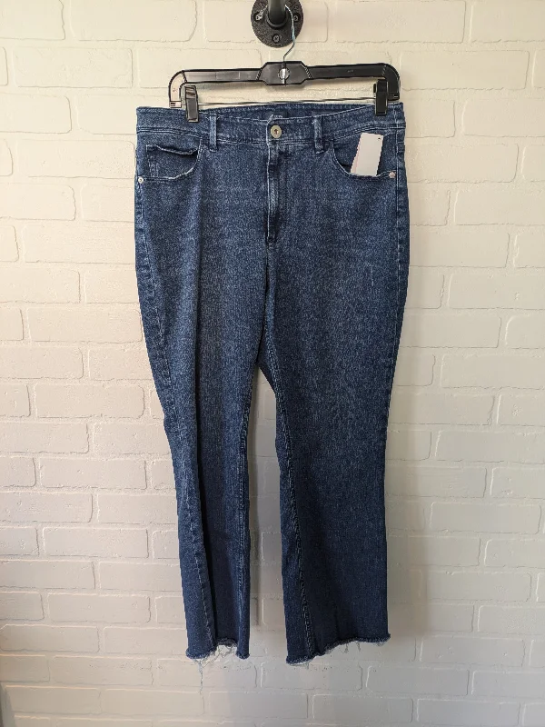 Blue Denim Jeans Cropped J. Jill, Size 10