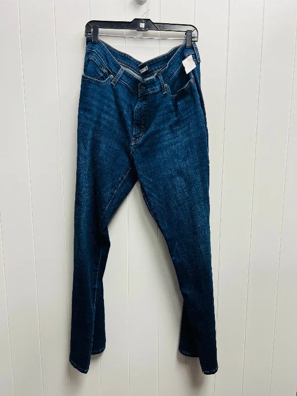 Blue Denim Jeans Straight Levis, Size 20