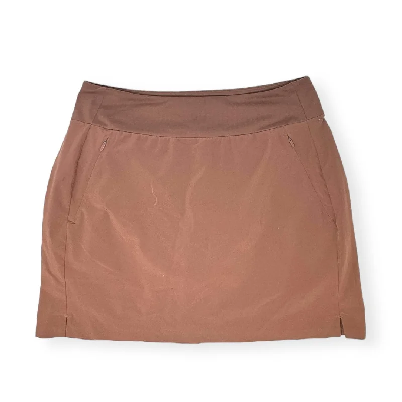 Brown Athletic Skirt Athleta, Size 8