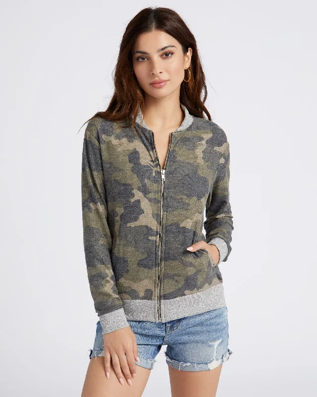 Camo Bomber Jacket