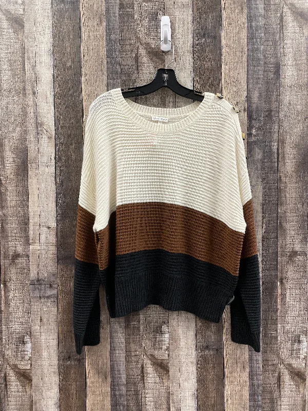 Cream Sweater Derek Heart, Size 2x