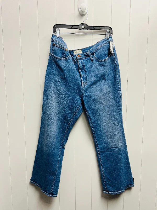 Denim Jeans Wide Leg Madewell, Size 12