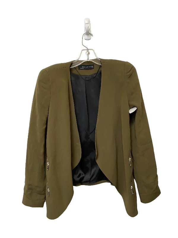 Green Blazer Zara Women, Size S