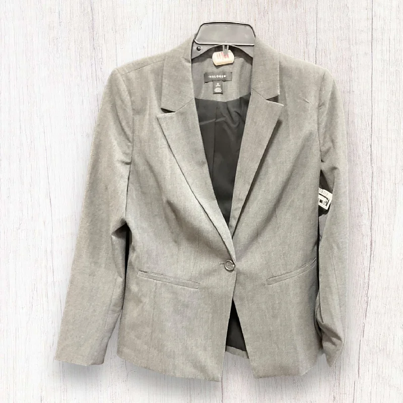 Grey Blazer Halogen, Size 10