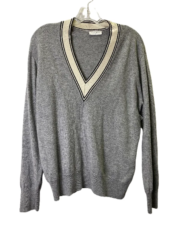 Grey Sweater By Sandro, Size: L