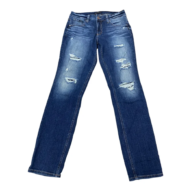 Jeans Boyfriend By Silver In Blue Denim, Size: 6