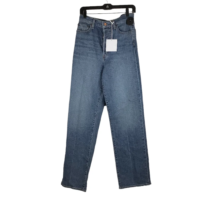 Jeans Straight By Pistola In Blue Denim, Size: 8