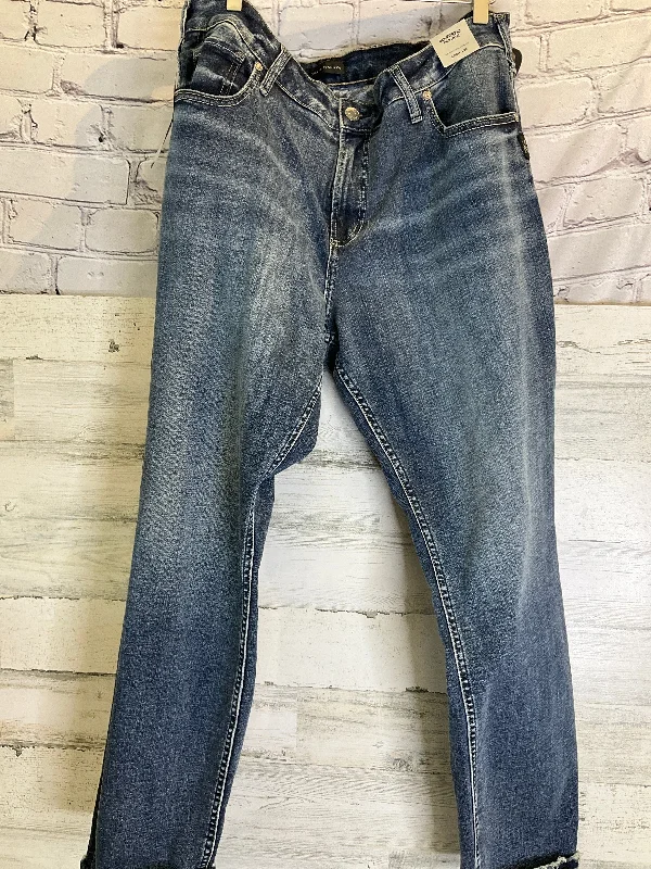 Jeans Straight By Silver In Blue Denim, Size: 18w