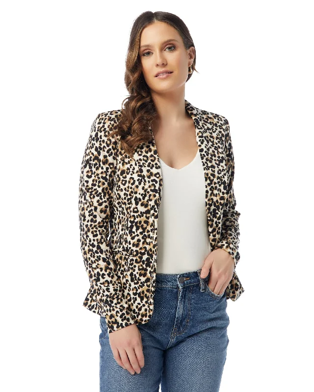 Kate Print Knit Blazer