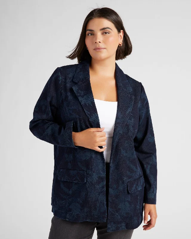 Plus Size Boyfriend Blazer