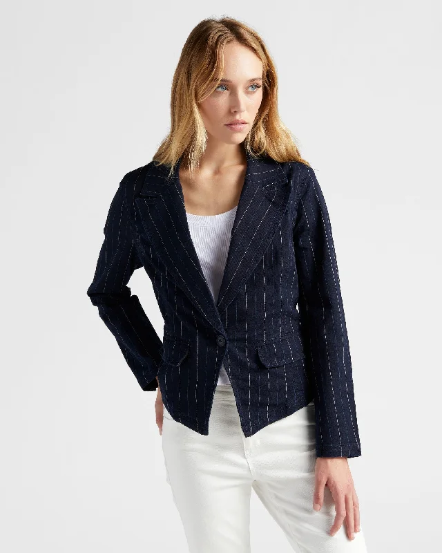 Notch Collar Blazer