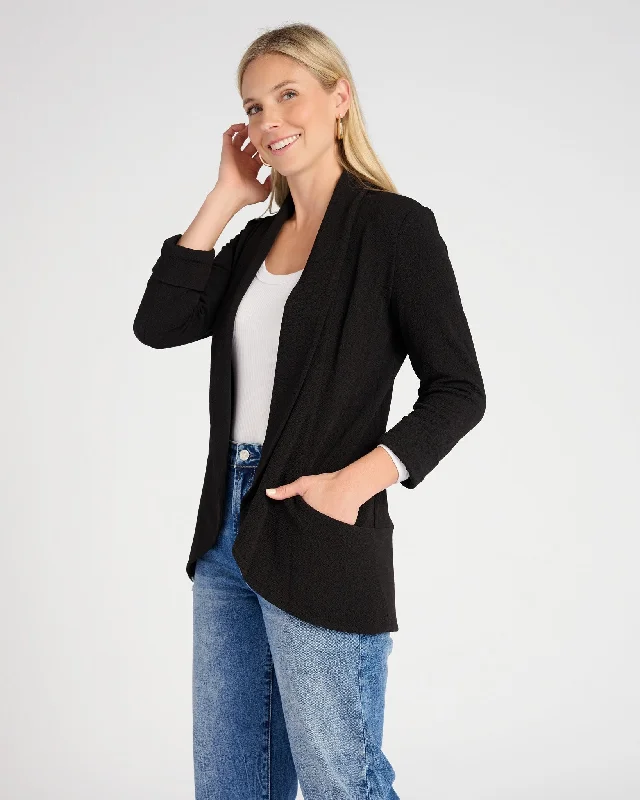 Melanie Open Front Blazer