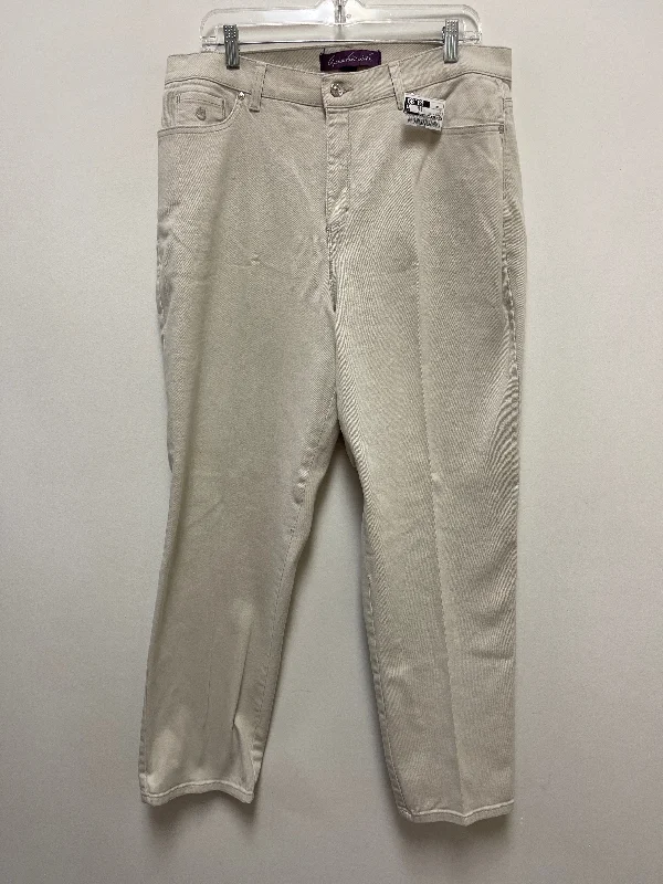 Pants Other By Gloria Vanderbilt In Cream, Size: 16