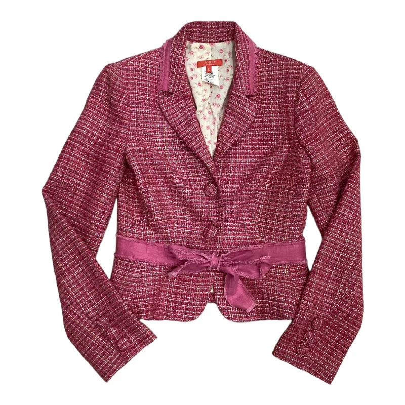 Pink & Purple Blazer Clothes Mentor, Size M