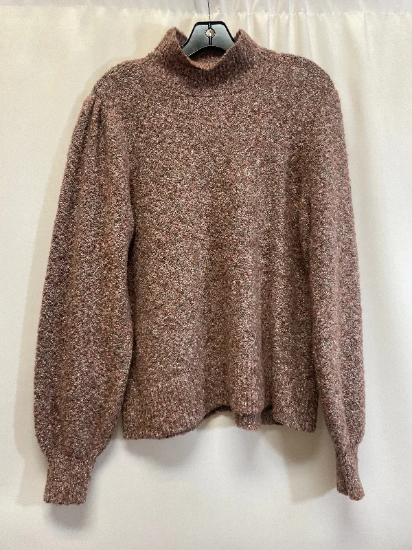 Purple Sweater Marled, Size Xl