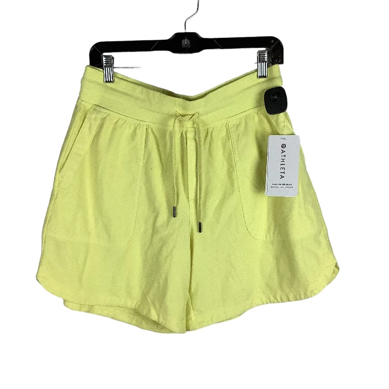 Shorts By Athleta In Yellow, Size: M