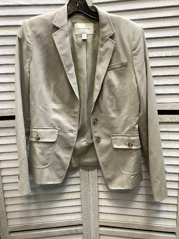 Tan Blazer Banana Republic, Size 8