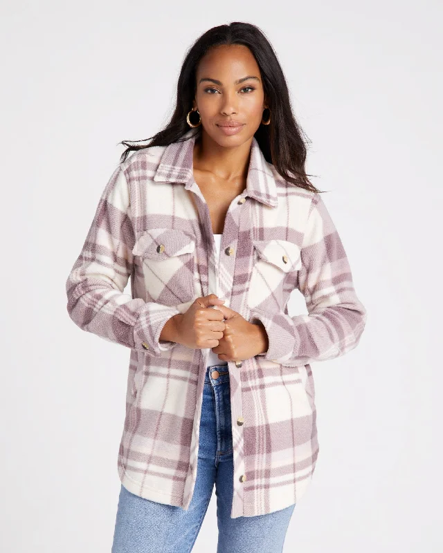 Plum Pink Plaid / L