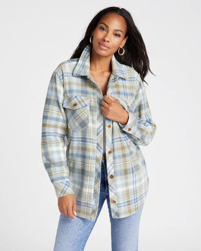 Sage Blue Plaid / L