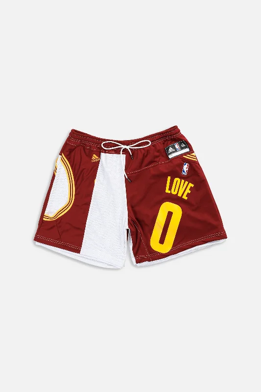 Unisex Rework Cleveland Cavaliers NBA Jersey Shorts - XXL