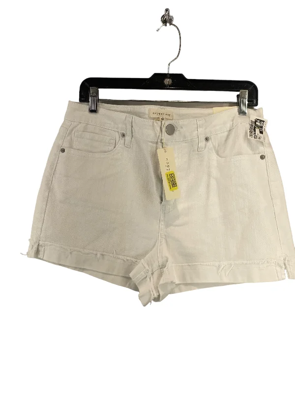 White Denim Shorts Copper Key, Size 13