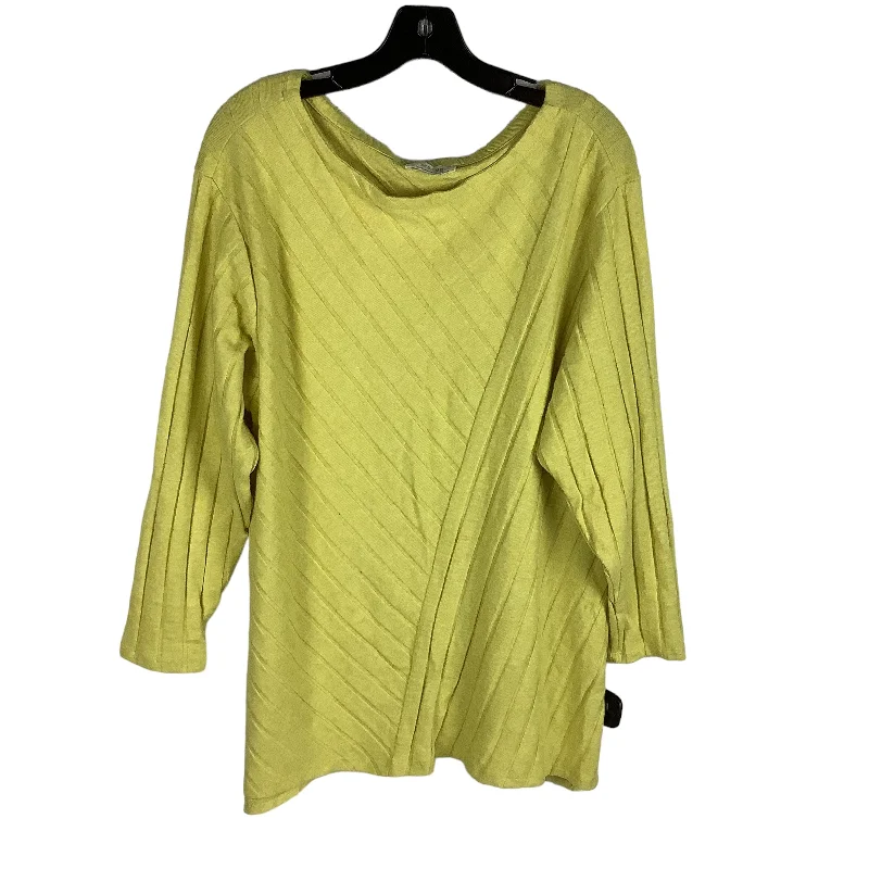 Yellow Sweater Maeve, Size Est. Xl